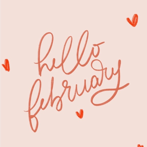 💕 HELLO  F E B R U A R Y 💕 - Picture 1 of 1